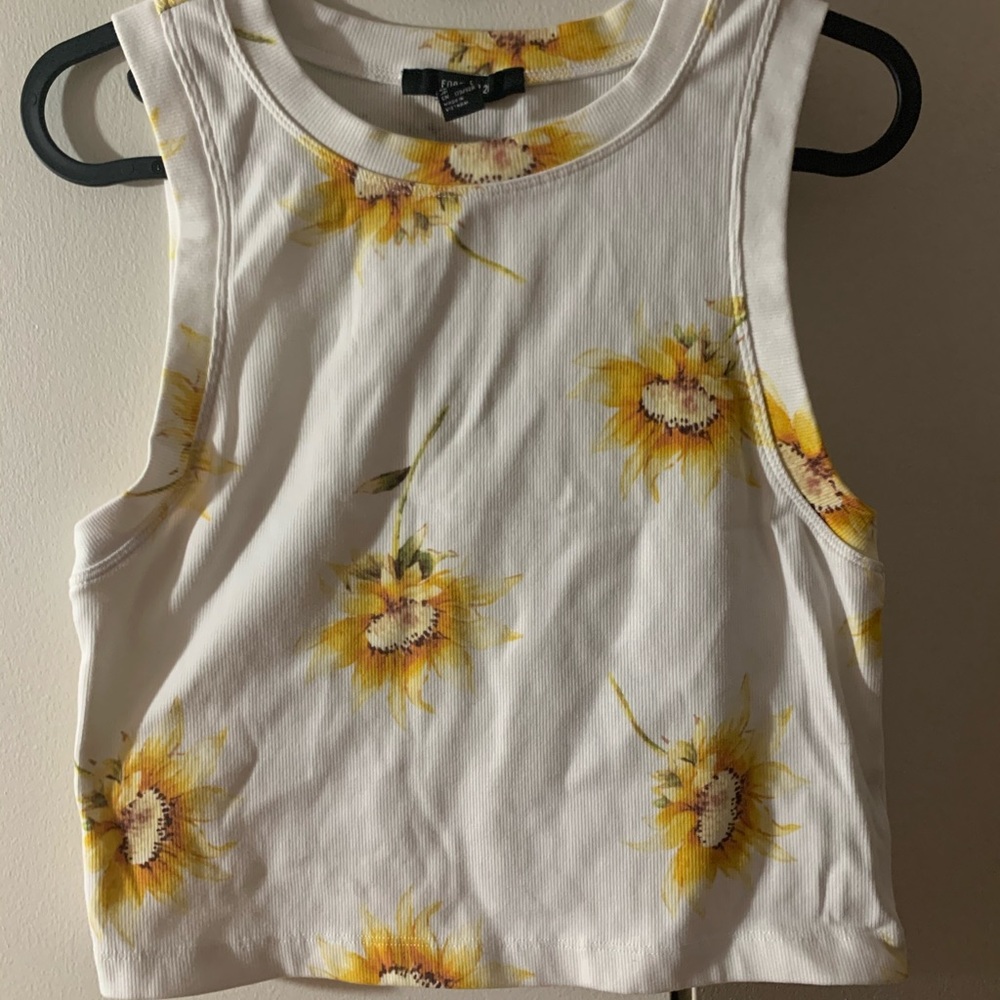 Forever 21 Flower Tank Top